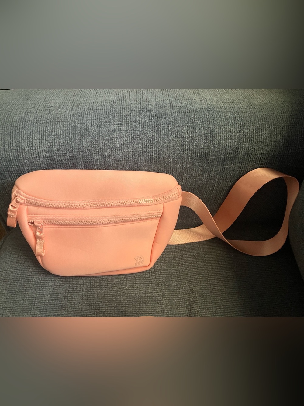 Pink-Peach Crossbody Belt Bag